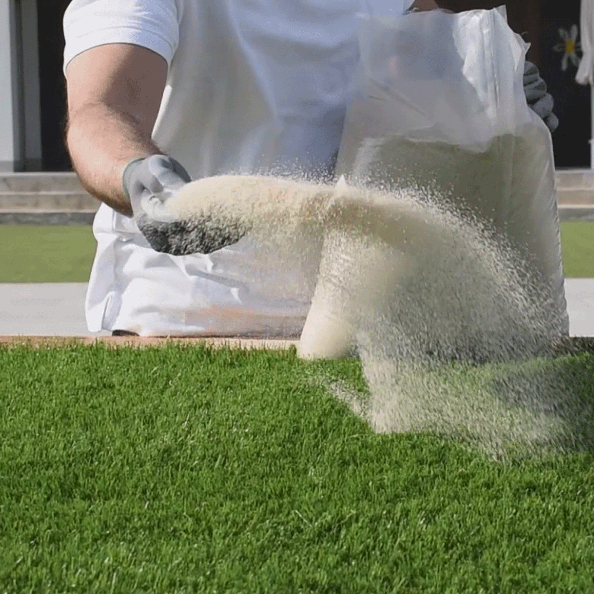 Areia sílica na relva artificial? Sim ou não, e porquê.