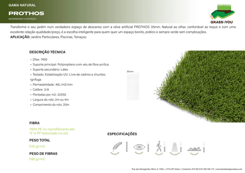 Relva artificial Prothos_Aurora_Grass4you