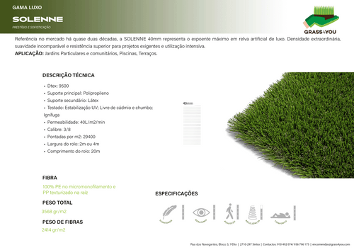 Relva artificial Solenne_Aurora_Grass4you