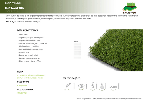 Relva artificial Sylaris_Aurora_Grass4you