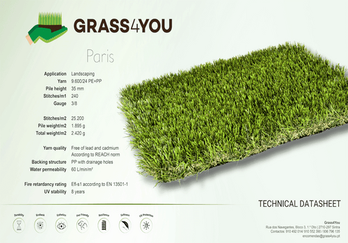 relva artificial Paris_35mm_Grass4you