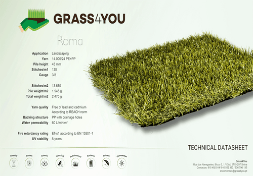 relva artificial Roma_45mm_grass4you